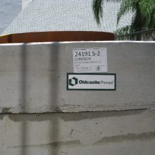 Oldcastle concrete label