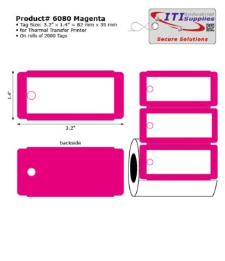 Product#6080 magenta frame (8000pcs)